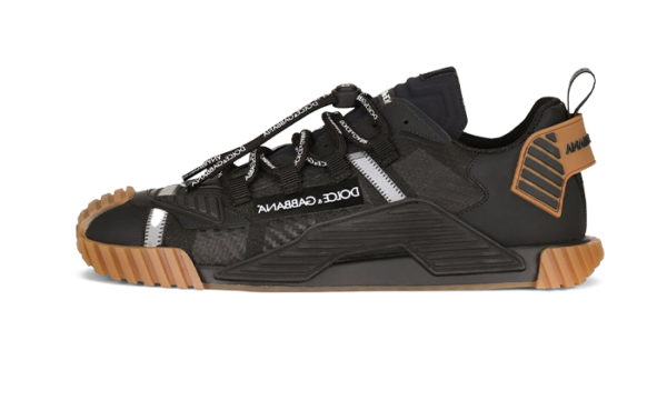 NS1 sneakers in mixed materials Black - Image 1