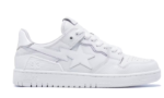 Triple White Patent Leather Sta Logo - Image 2