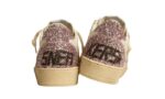 Ball Star con stella in glitter argento e talloncino in glitter rosa - Image 2