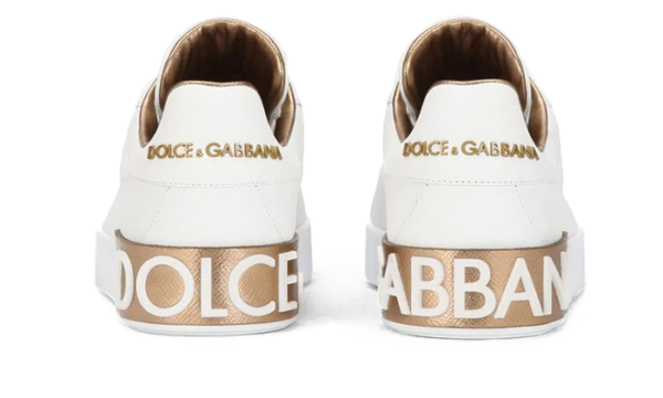 Calfskin Portofino sneakers White Gold - Image 2