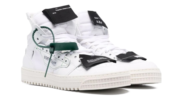Off Court 3.0 leather high-top sneakers - Image 3
