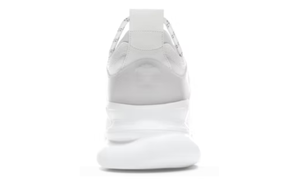 Chain Reaction White Mesh Rubber Suede - Image 4