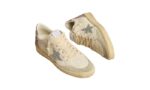 Ball Star con stella in glitter argento e talloncino in glitter rosa - Image 3