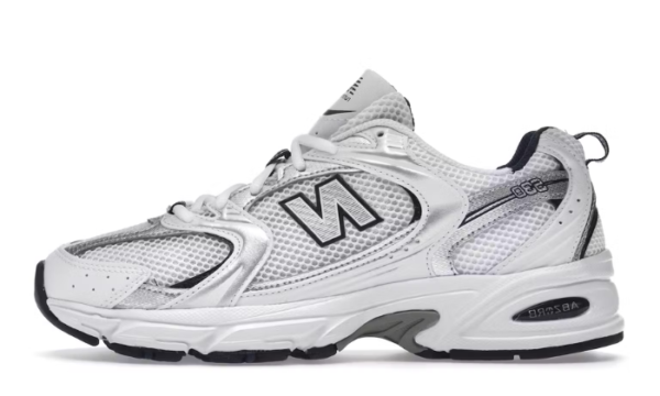 White Silver Navy - Image 1