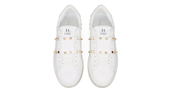 Sneaker Rockstud White Gold - Image 2