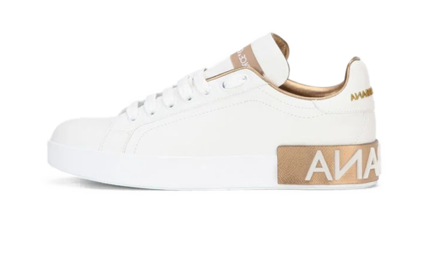 Calfskin Portofino sneakers White Gold - Image 1