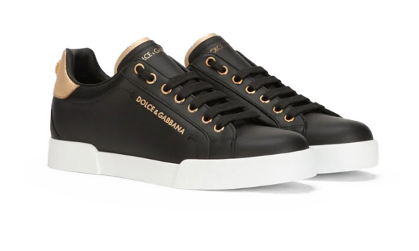 Portofino sneakers Gold Black - Image 2
