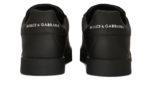 Calfskin Portofino sneakers with DG logo Black - Image 2
