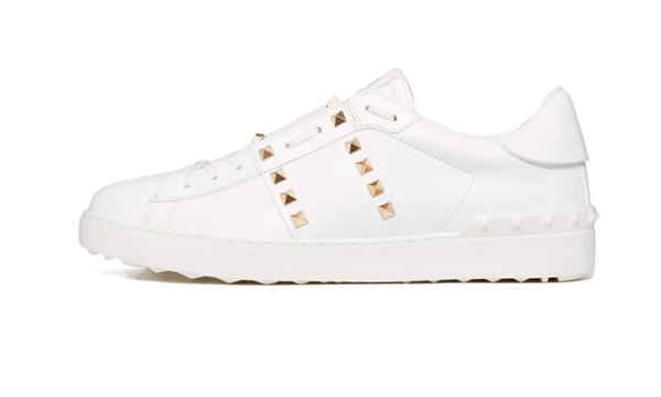 Sneaker Rockstud White Gold - Image 1