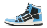 Skel blue black high tie-dye