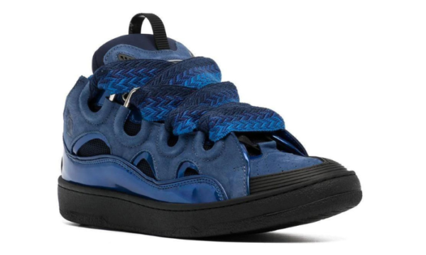 Curb rhinestone-embellished Blue - Image 2