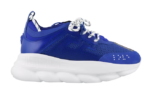 Chain Reaction Blue Mesh Rubber Suede - Image 2