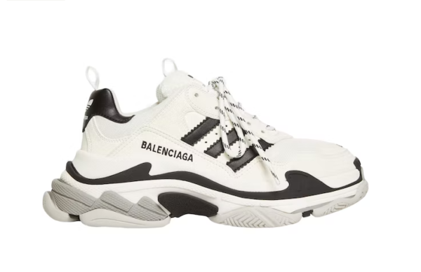 Triple S White Black - Image 2
