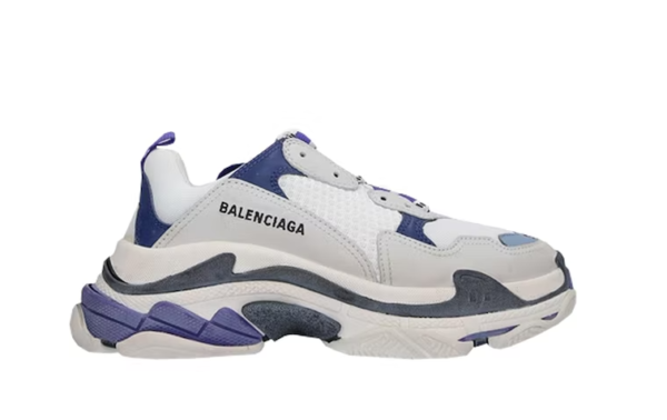 Triple S White Purple - Image 2