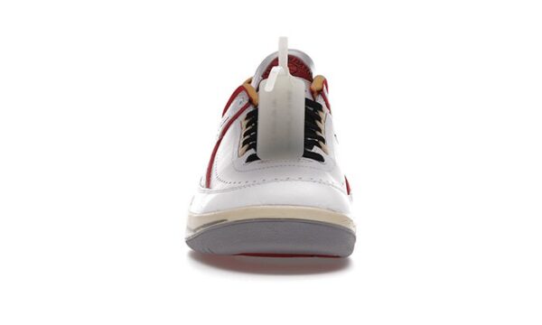 Jordan 2 Retro Low Off-White White Red - Image 4