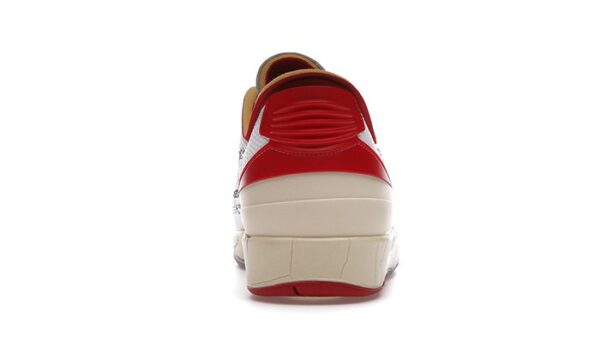 Jordan 2 Retro Low Off-White White Red - Image 3