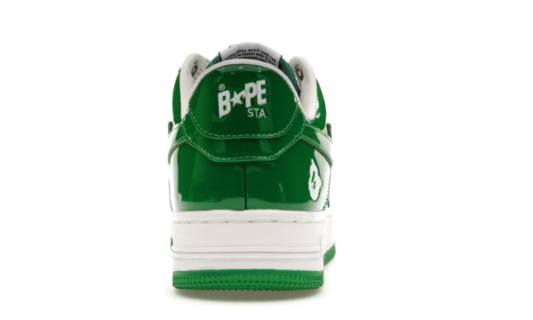 Patent Leather Green White - Image 4