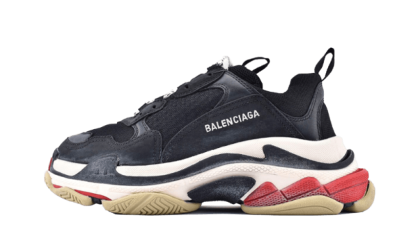 Triple S Black Red - Image 1
