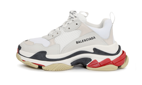 Triple S White Black Red - Image 1