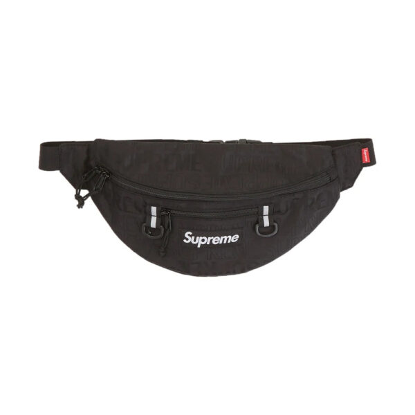 Supreme Waist Bag Black (SS19) - Image 1