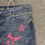 Jeans Sp5der Pink Stars - Image 5
