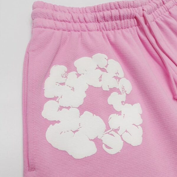Shorts Denim Tears The Cotton Wreath Pink - Image 5