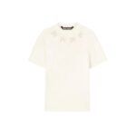 T-shirt Palm Angels Monogram Print Off White