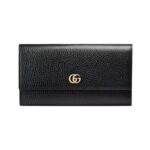 Schwarzes, metallfrei gegerbtes Leder 19cm