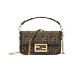 Tasche FF in Braun 13cm