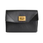 Rodeo Klappen Kartenhalter in Schwarz 11cm