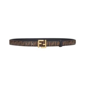 Brauner Leder Gürtel 2cm
