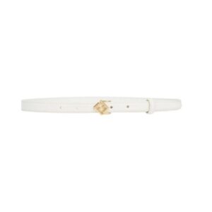 Riemen aus wei?em Leder 1.5cm