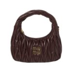 Matelass?-Nappa-Leder-Hobo Briarwood 20cm