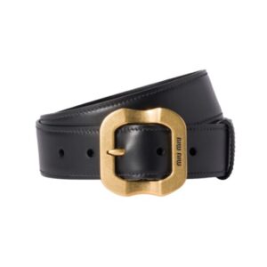 Leder Schwarz 3.5cm