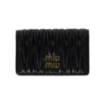Matelass?-Nappa-Leder-Kartenetui  6.5cm