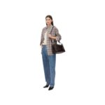 Intrecciato Weekender mit glattem Leder in Fondant 18.5cm - Image 3