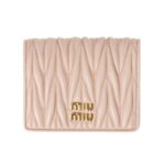 Kleines Matelass?-Nappa-Leder Puderrosa11.2cm