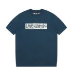 T-shirt Louis Vuitton LV Blue Logo Patch