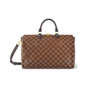 Speedy Bandouli?re aus Damier Ebene Canvas 35cm