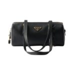 Mittelgro?e Lederhandtasche mit Griff 12.5cm