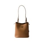 Die mittelgro?e Leder in Karamell 22.5cm