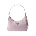 Re-Nylon- und Saffiano in Alabasterrosa 17cm