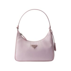 Re-Nylon- und Saffiano in Alabasterrosa 17cm
