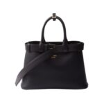 Buckle kleine Lederhandtasche mit G?rtel 23cm