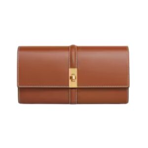 Gro?e Brieftasche in satiniertem Finish 19cm