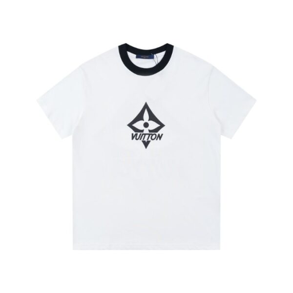 T-shirt Louis Vuitton White Monogram Logo - Image 1