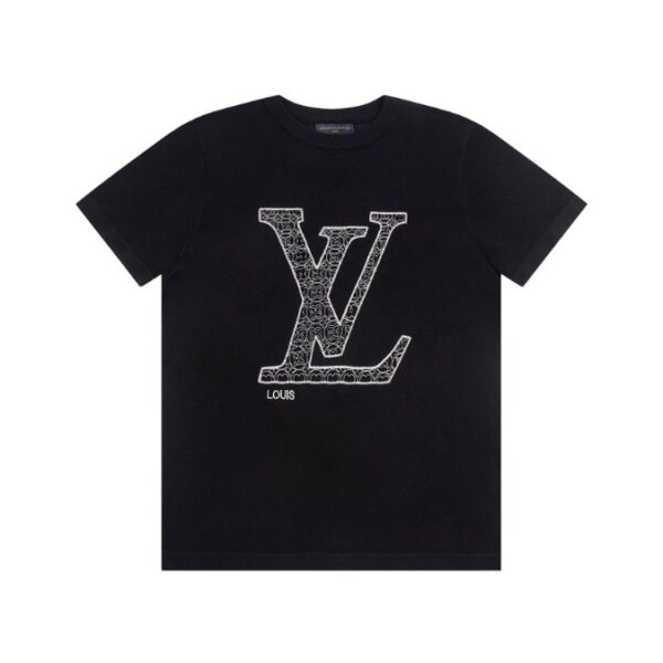 T-shirt Louis Vuitton Black Large LV - Image 1