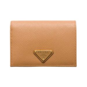 Saffiano-Leder in Natur 11.2cm