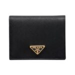 Kleine Saffiano-Leder-Geldb?rse 11.2cm