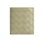 Leder-Geldb?rse Travertin 9cm